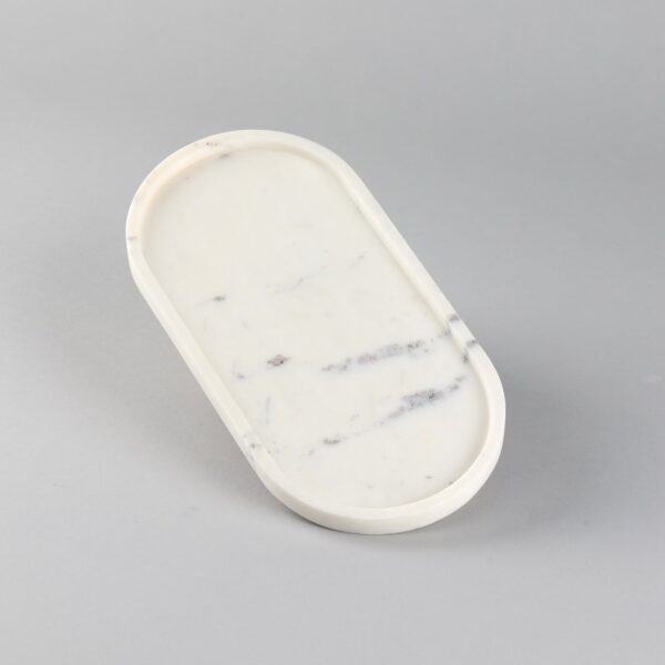 Oval Shape Marble Tray